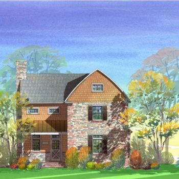 156 Main Street - Vernon Manor - Baxter Cottage Rendering
