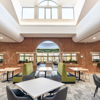 Photo of the campus cafeteria